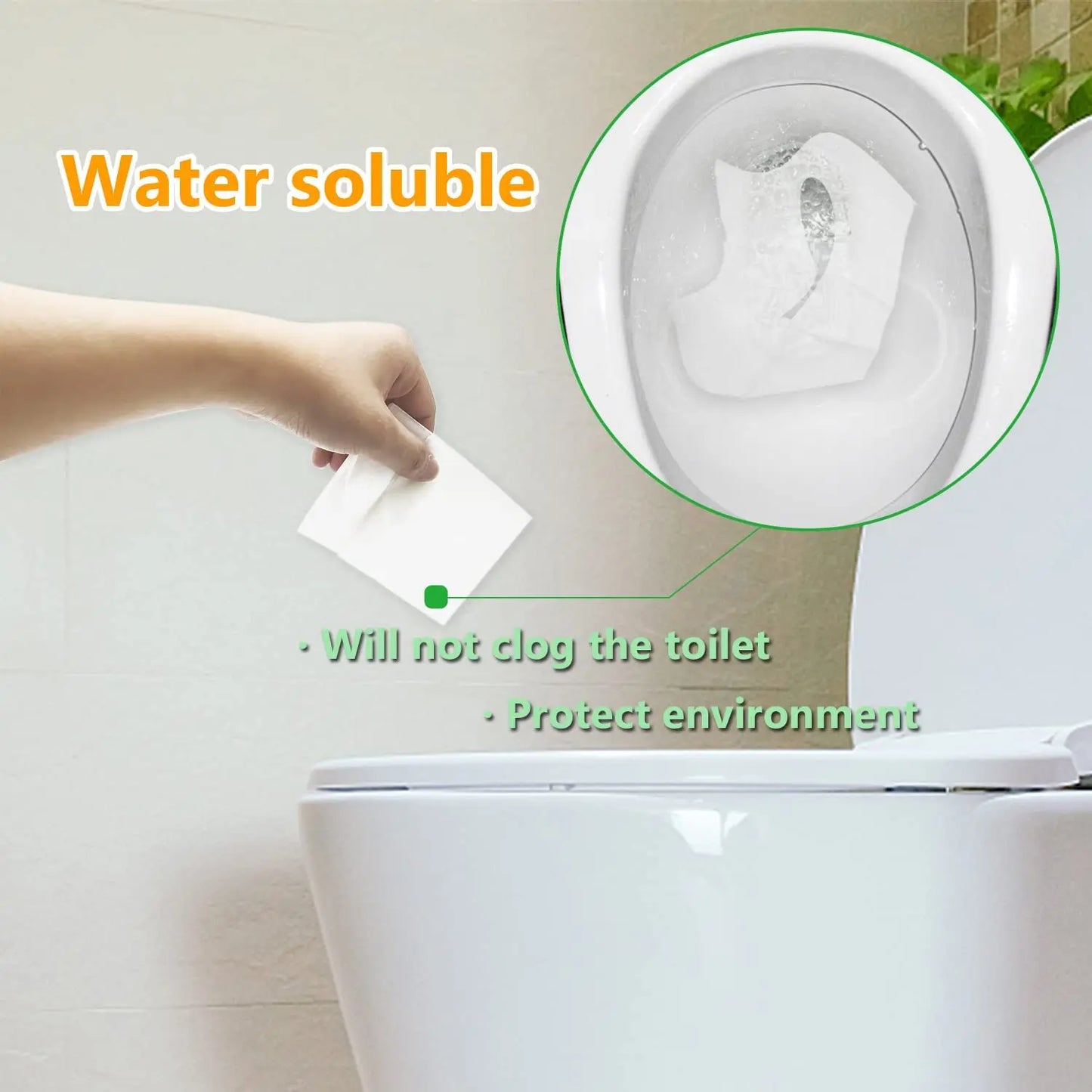 Protège toilette jetable
