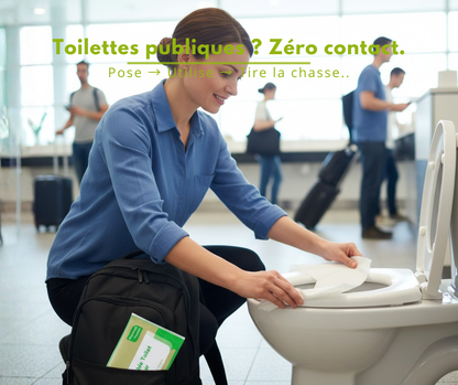 Housse de toilette jetable