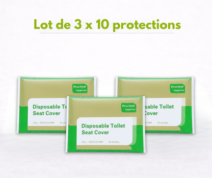 Housse de toilette jetable