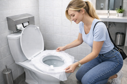 Housse de toilette jetable