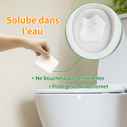 Housse toilette jetable - Hygiène Parfaite en Partout