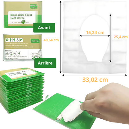 Housse toilette jetable - Hygiène Parfaite en Partout