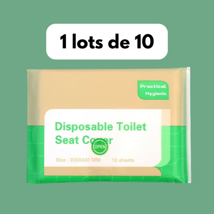 Housse toilette jetable - Hygiène Parfaite en Partout