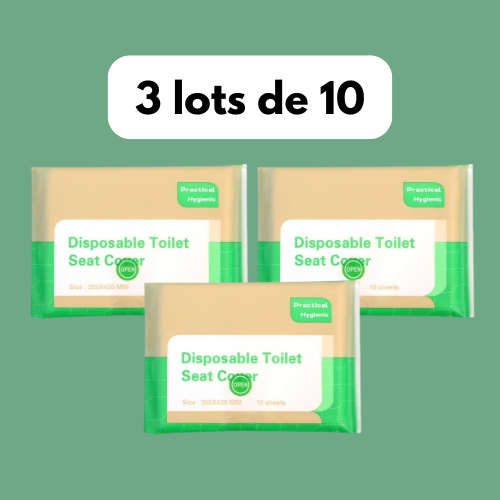 Housse toilette jetable - Hygiène Parfaite en Partout
