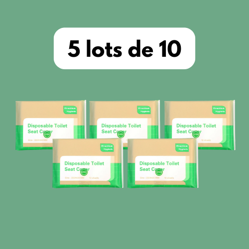 Housse toilette jetable - Hygiène Parfaite en Partout