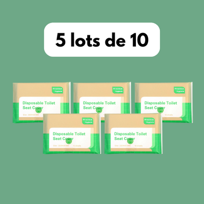 Housse toilette jetable - Hygiène Parfaite en Partout
