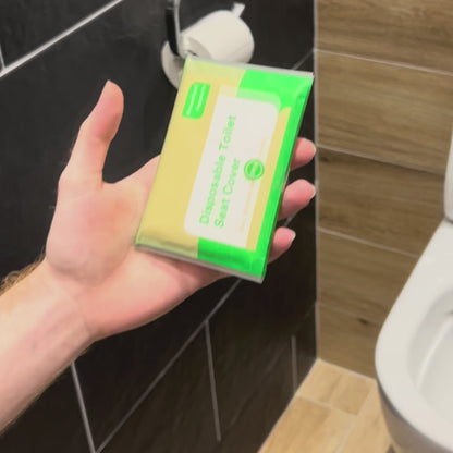 Housse de toilette jetable